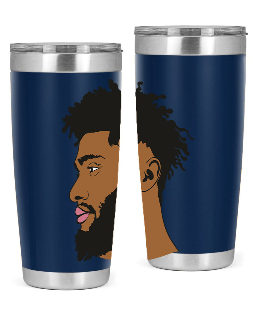 black man style 3#- black men - boys- tumbler