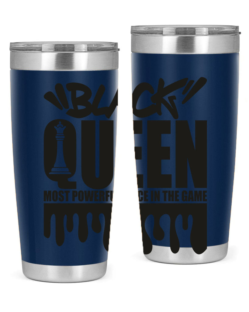 black queen 213#- black words phrases- Cotton Tank