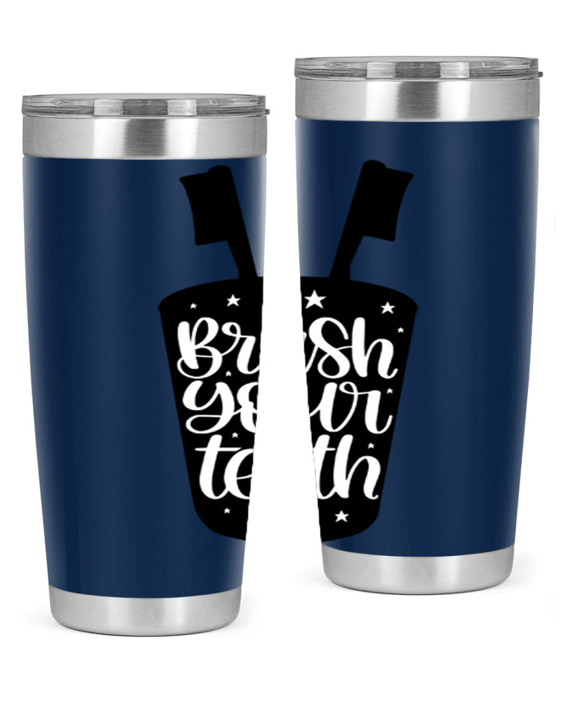 brush your teeth 45#- bathroom- Tumbler