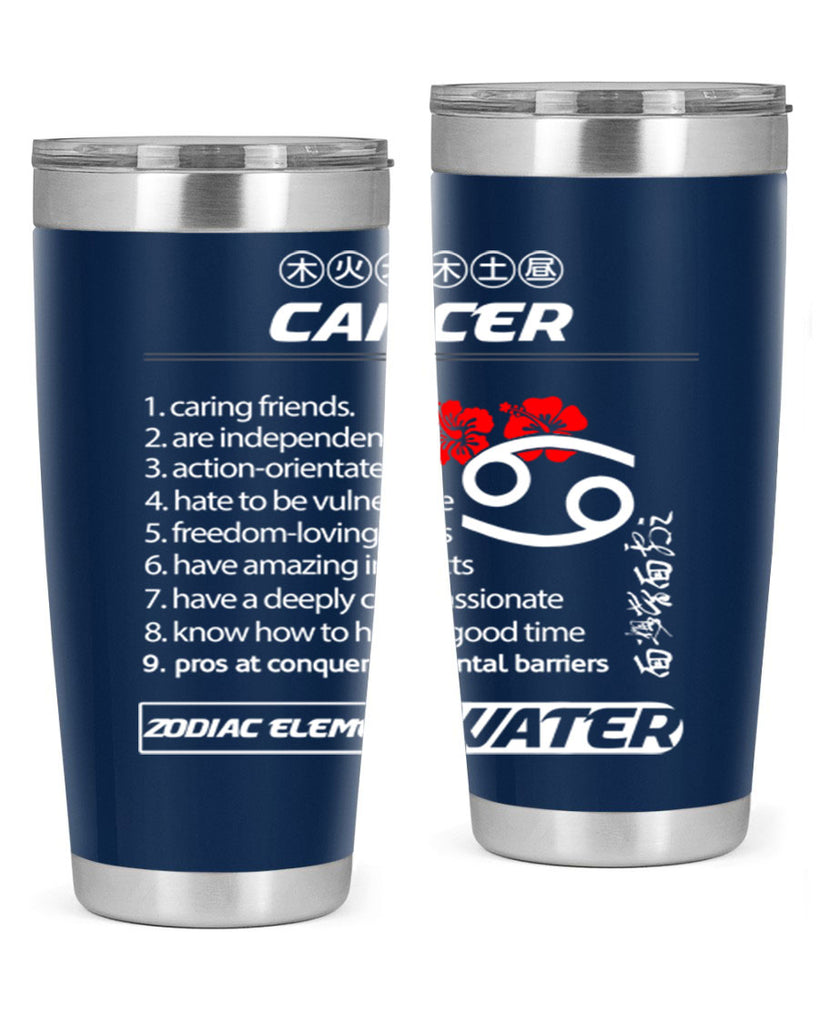 cancer 175#- zodiac- Tumbler