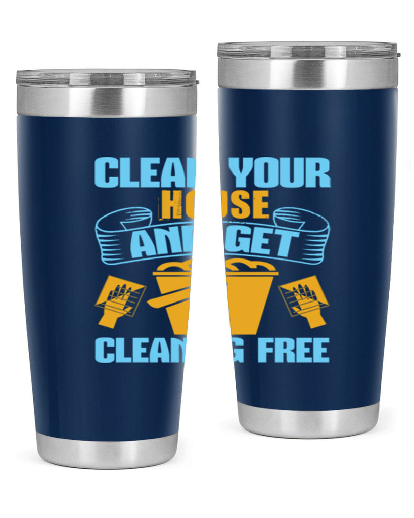 clean your house and get cleaning free Style 46#- cleaner- tumbler