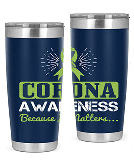 corona awareness because it matters Style 26#- corona virus- Tumbler