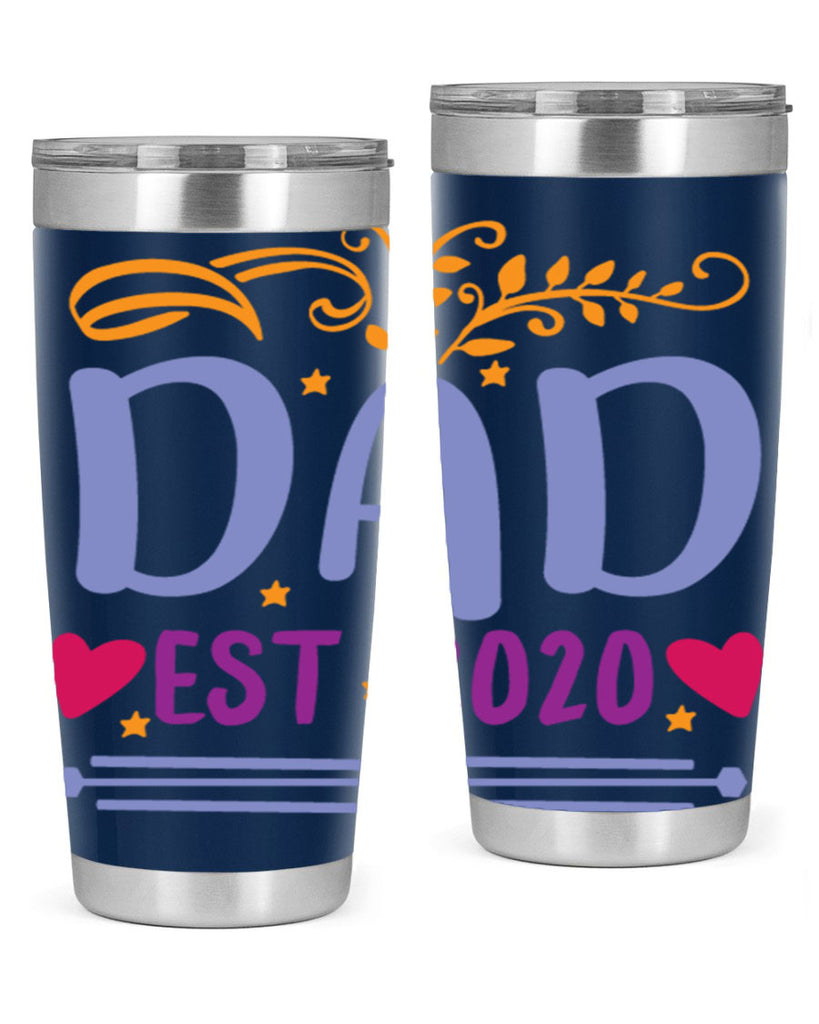 dad est 98#- fathers day- Tumbler