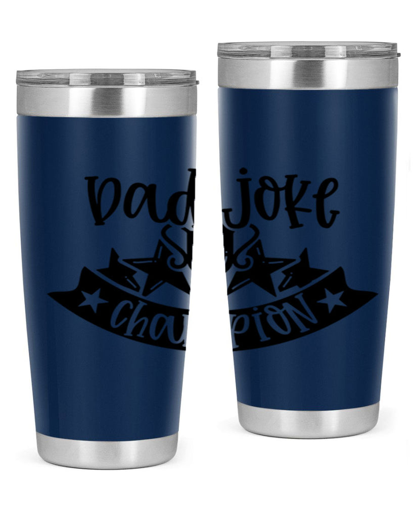 dad joke champion 66#- fathers day- Tumbler