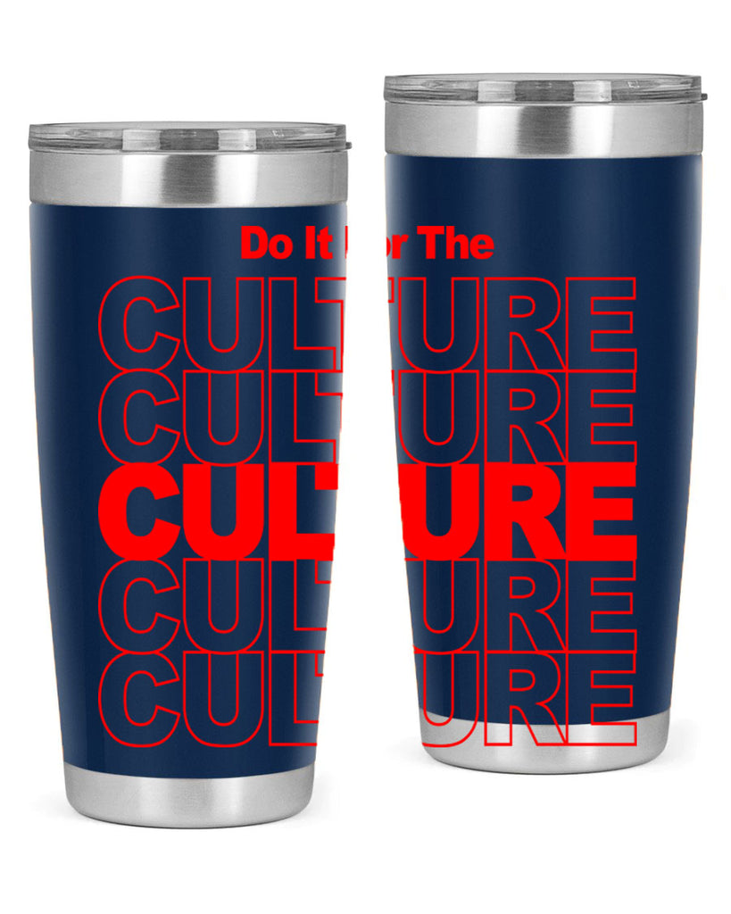 do it for the culture 170#- black words phrases- Cotton Tank