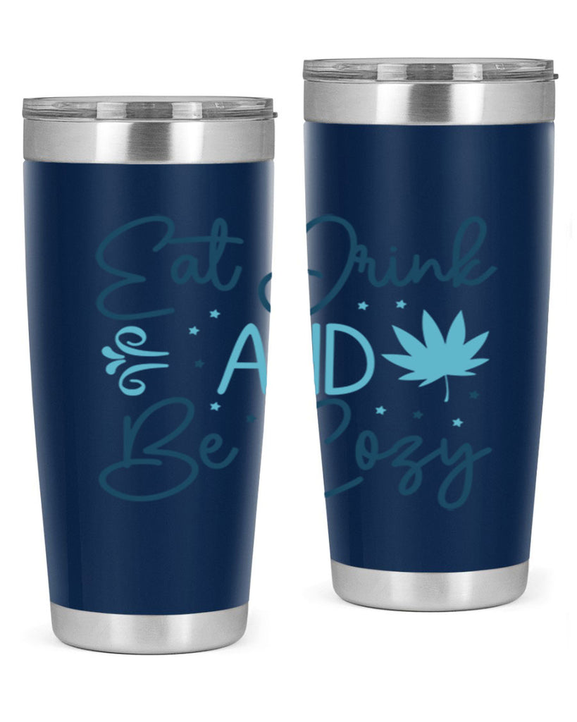 eat drink and be cozy 98#- winter- Tumbler