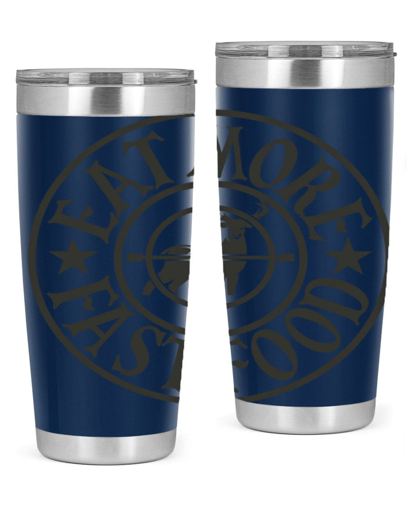 eat more fast food 14#- hunting- Tumbler