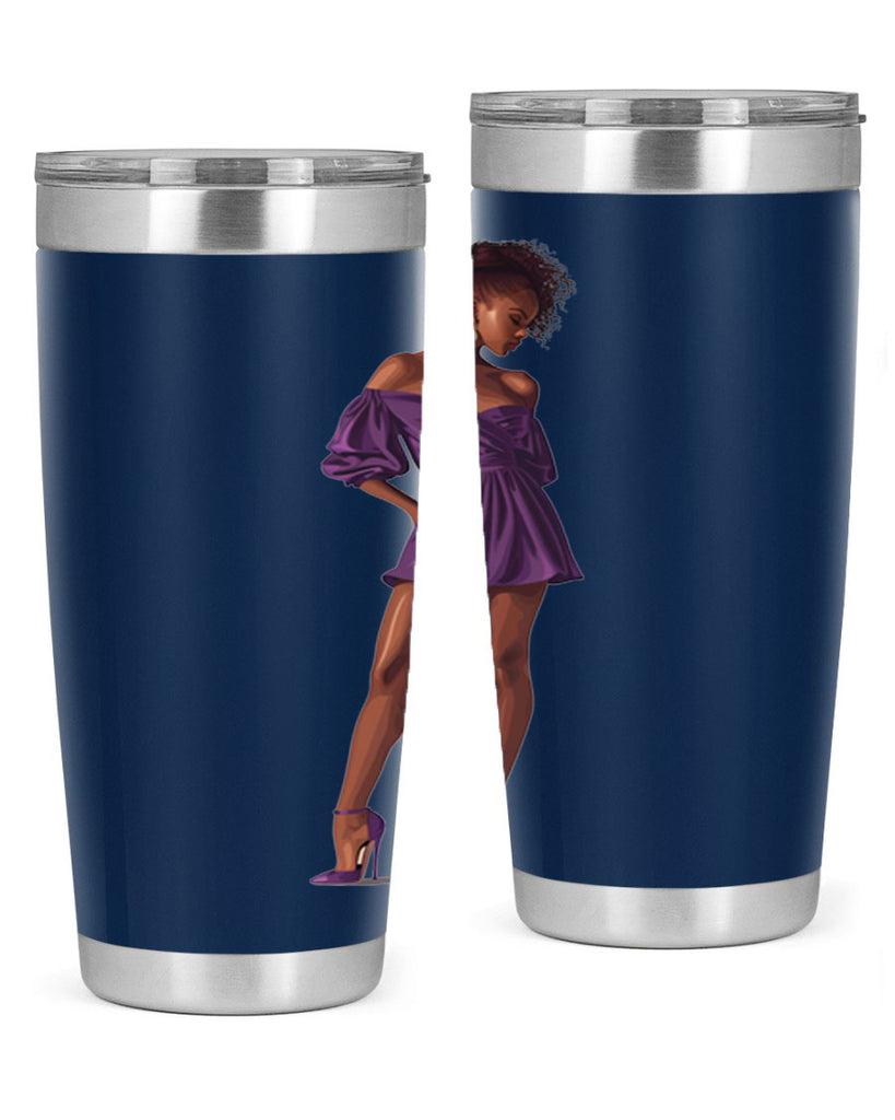 fashion girl in lavender 52#- fashion- Cotton Tank