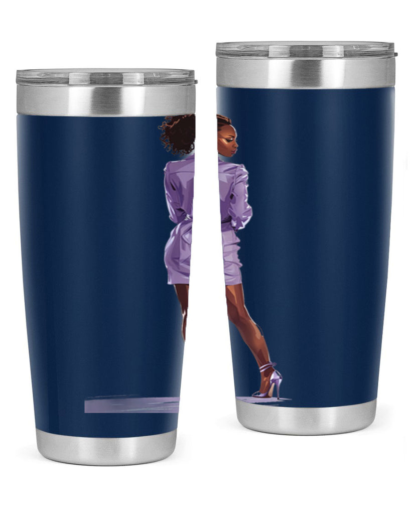 fashion girl in lavender 53#- fashion- Cotton Tank