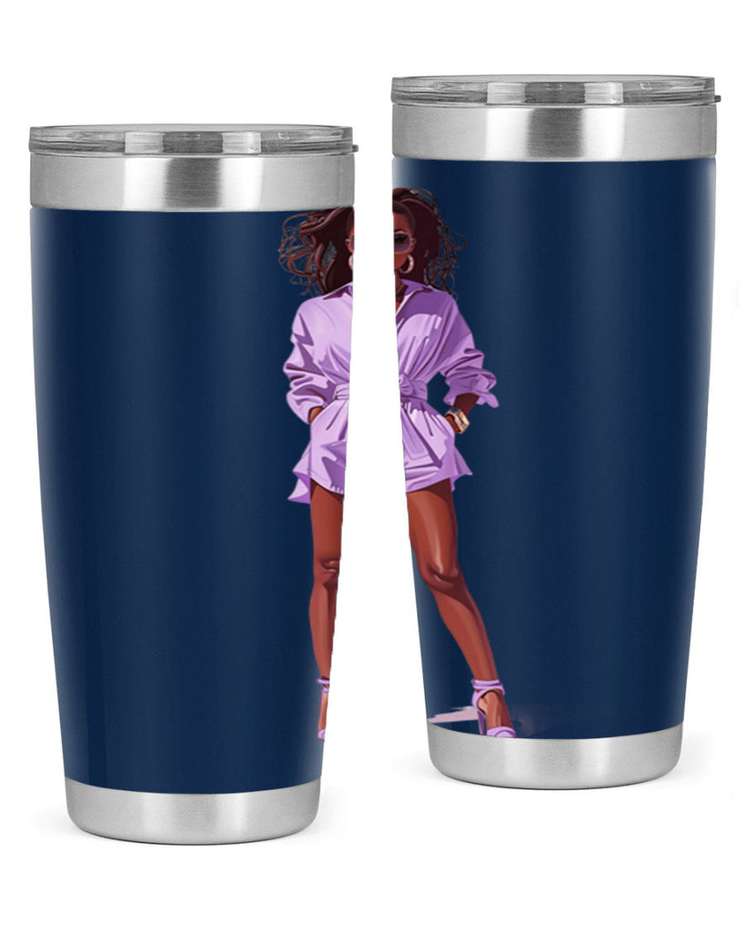 fashion girl in lavender 64#- fashion- Cotton Tank