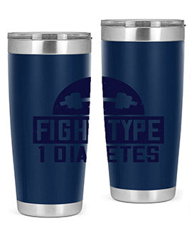 fight type diabetes Style 37#- diabetes- Tumbler