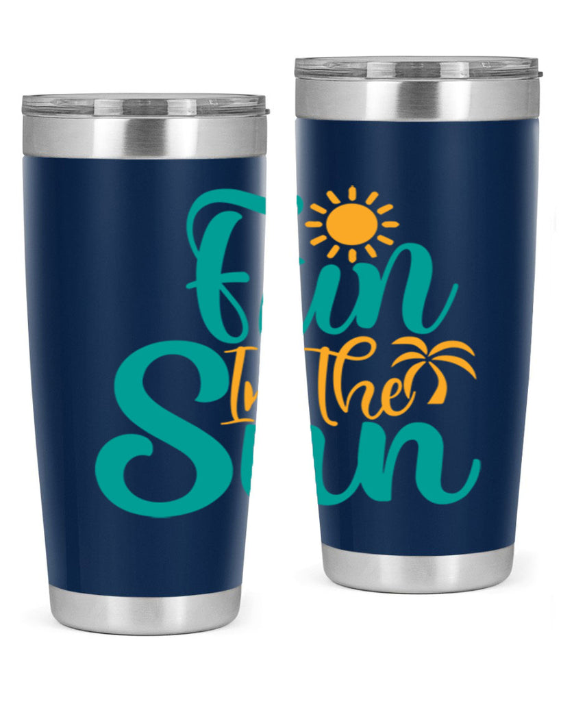 fun in the sun Style 104#- summer- Tumbler