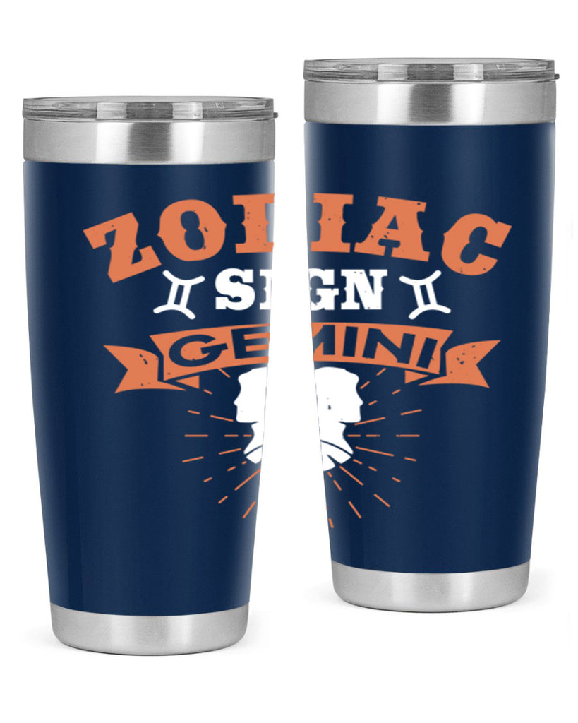 gemini 246#- zodiac- Tumbler