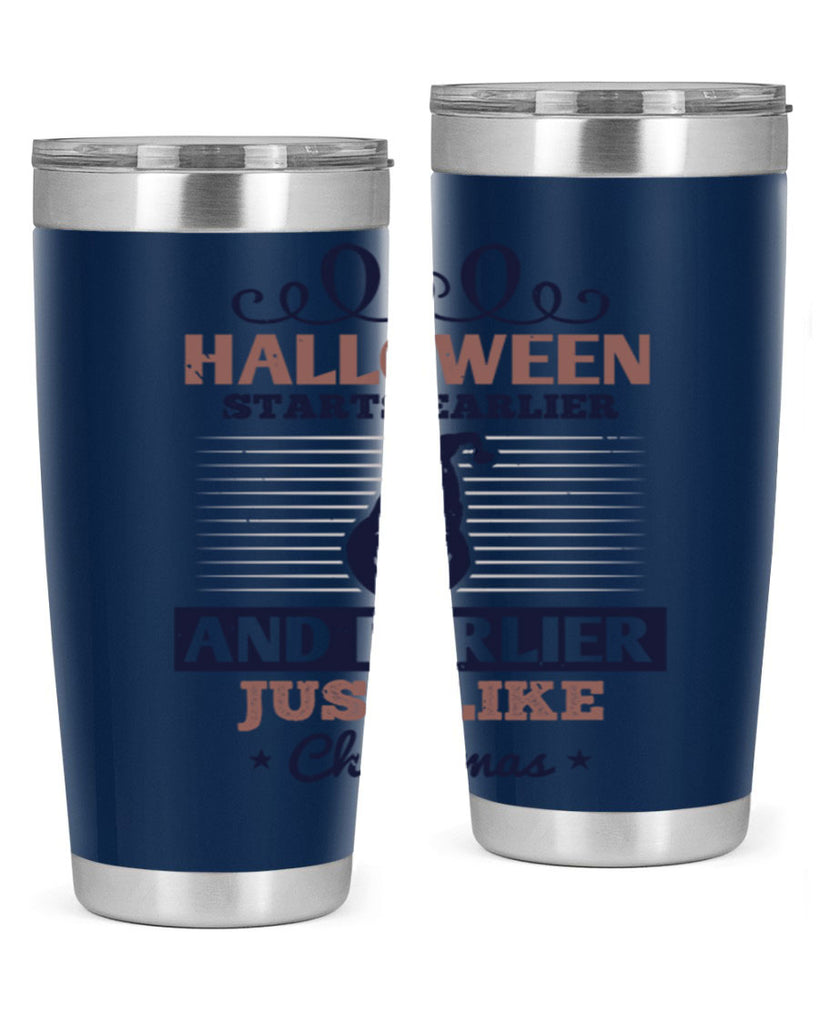 halloween starts earlier and 158#- halloween- Tumbler