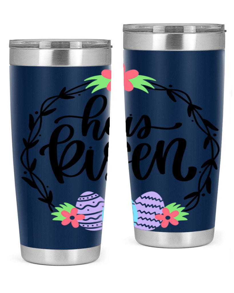 he is risen 34#- easter- Tumbler