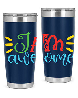 i am awesome Style 18#- autism- Tumbler