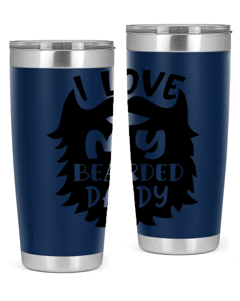 i love my bearded daddy Style 248#- baby- tumbler