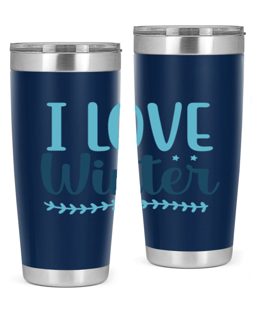 i love winter 226#- winter- Tumbler