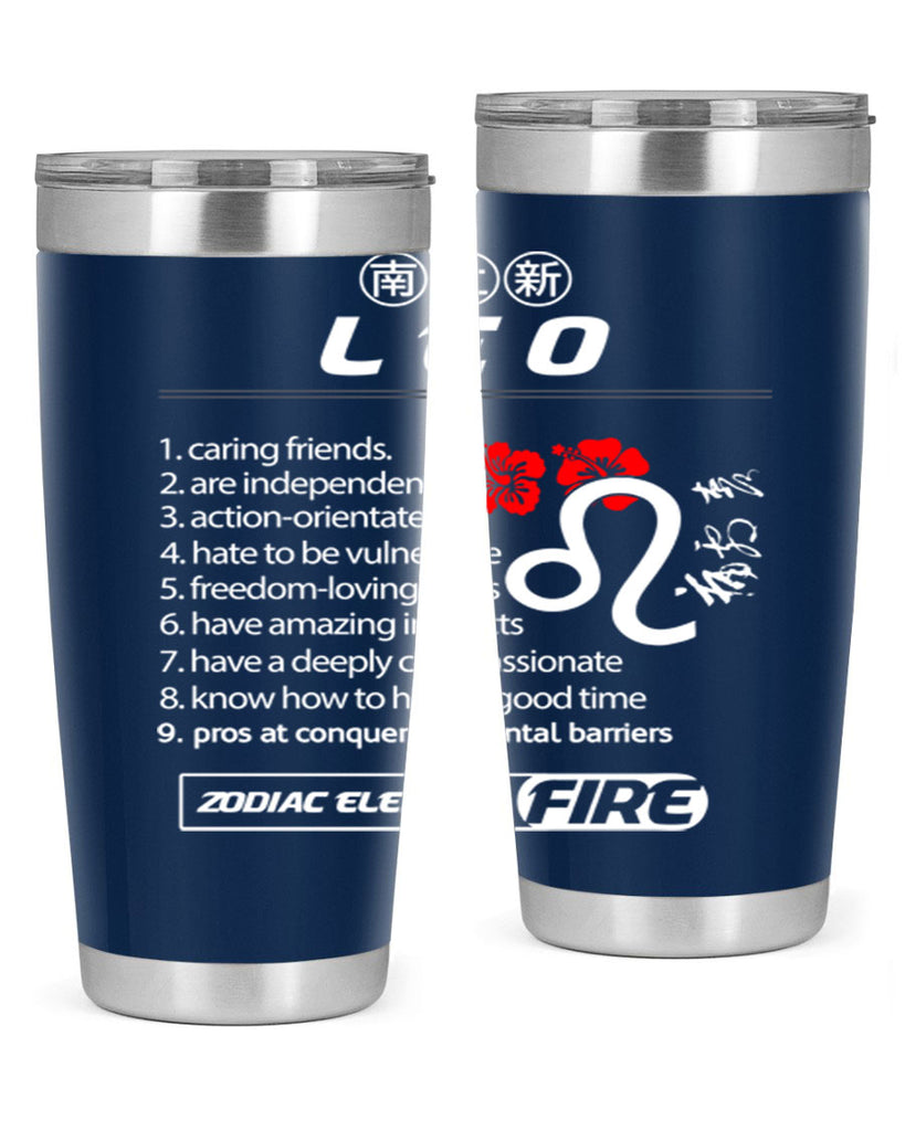leo 307#- zodiac- Tumbler