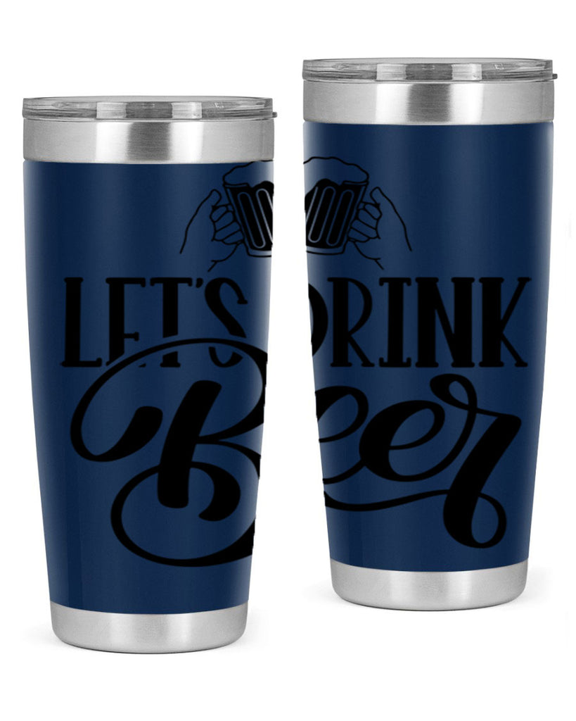 lets drink beer 29#- beer- Tumbler