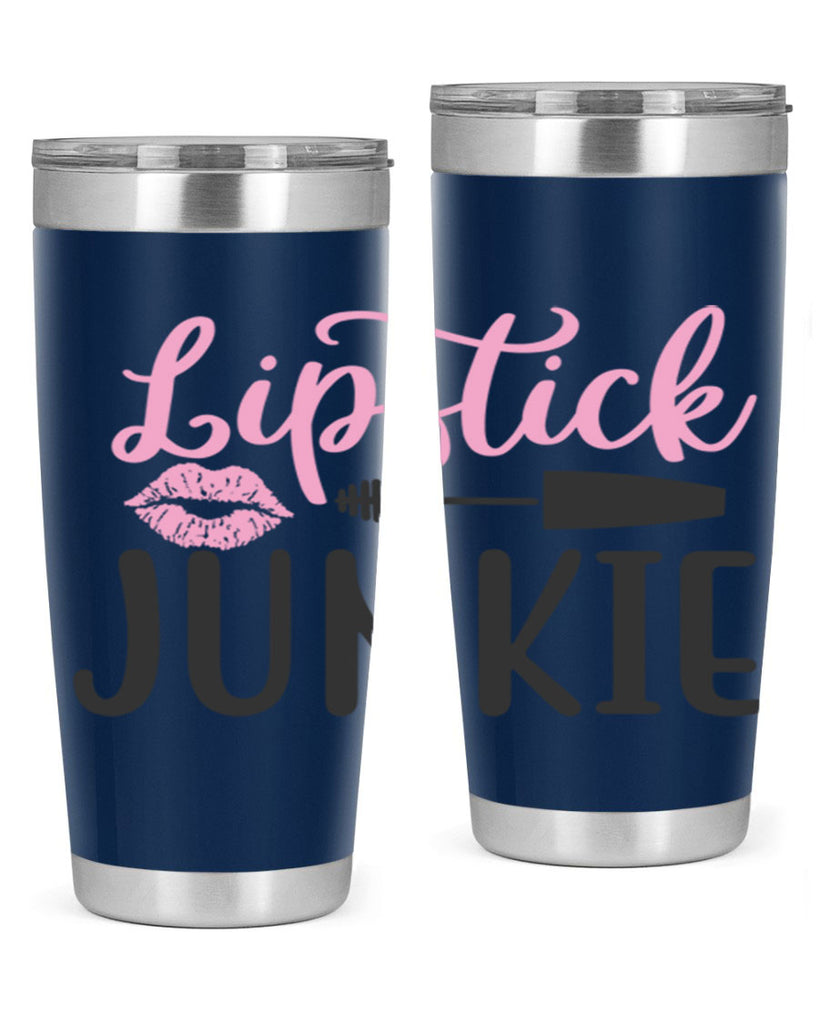 lipstick junkie Style 154#- make up- Tumbler