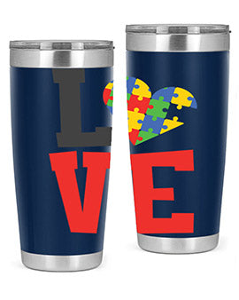 love Style 29#- autism- Tumbler