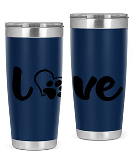 love Style 71#- dog- Tumbler