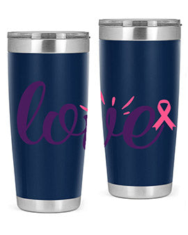 love Style 7#- breast cancer- Tumbler