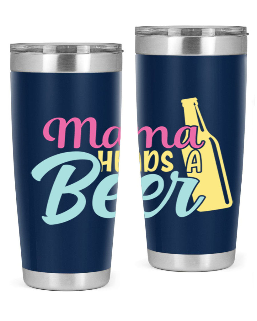 mama heads a beer 124#- beer- Tumbler