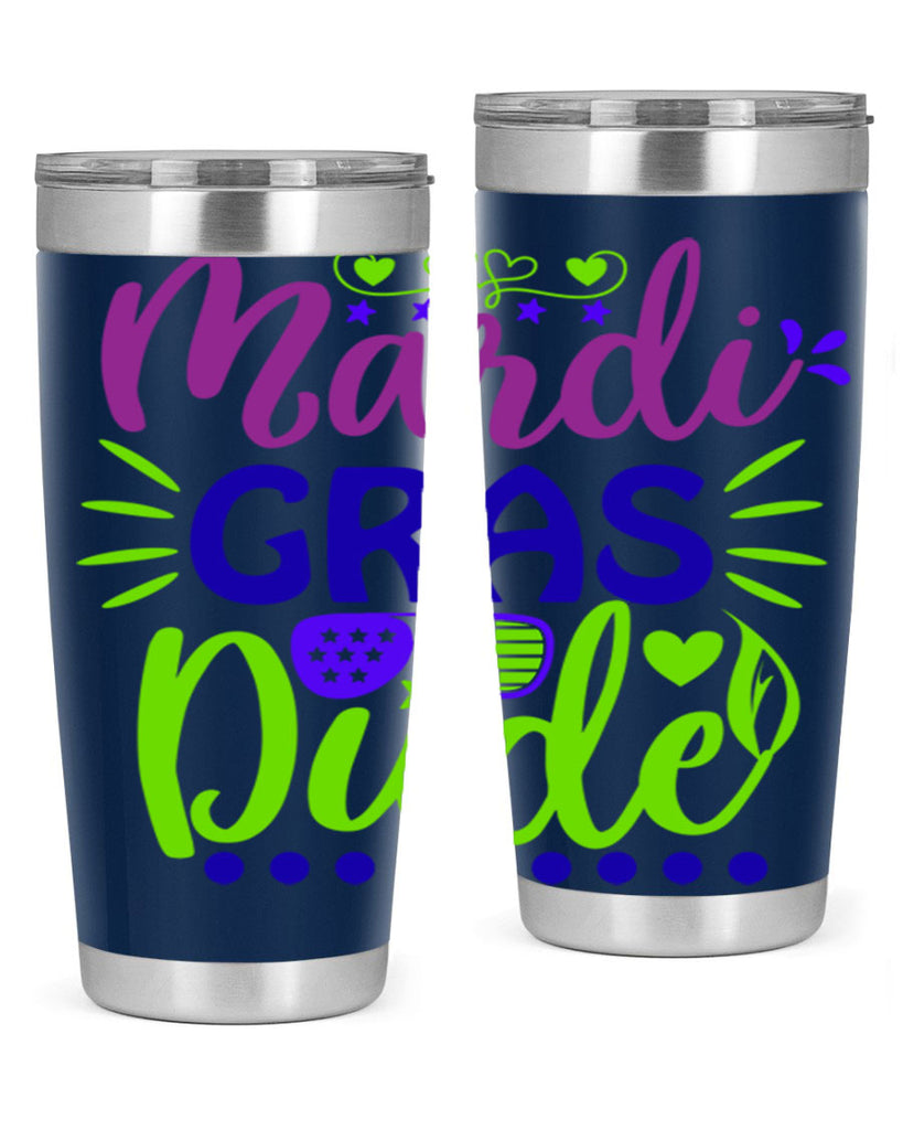 mardi gras dude 9#- mardi gras- Tumbler