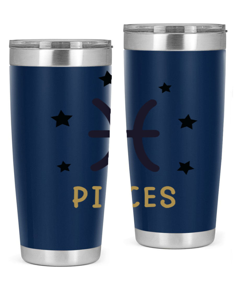 pisces 355#- zodiac- Tumbler