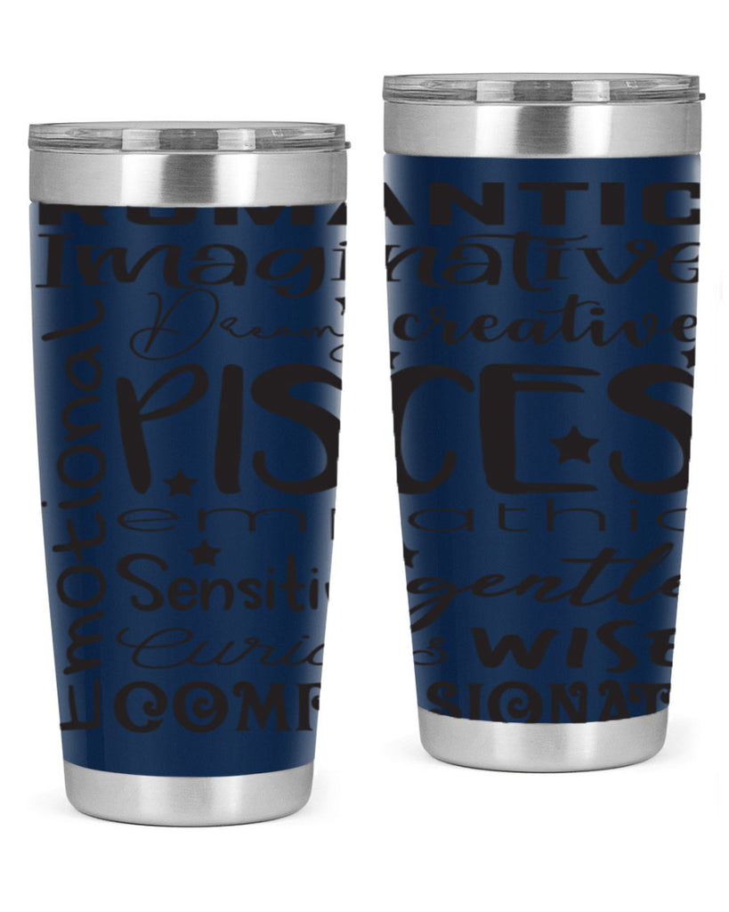 pisces 570#- zodiac- Tumbler
