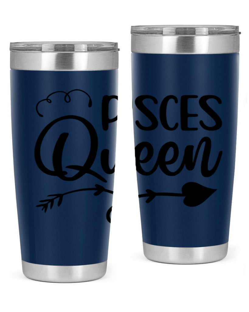 pisces queen 379#- zodiac- Tumbler