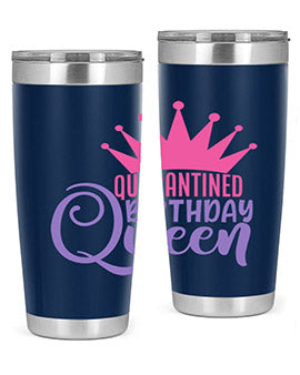 quarantined birthday queen Style 46#- corona virus- Tumbler