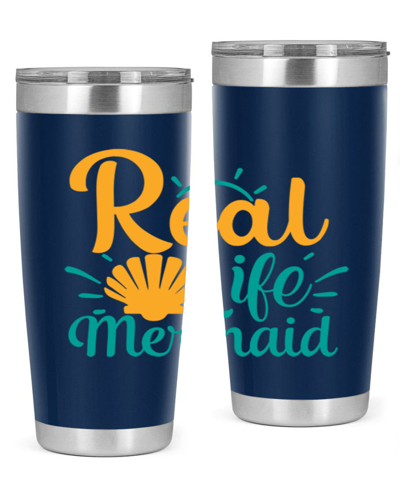 real life mermaid Style 79#- summer- Tumbler