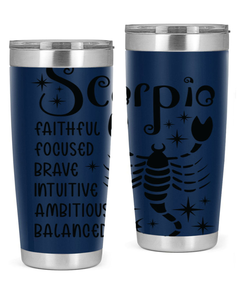scorpio 431#- zodiac- Tumbler