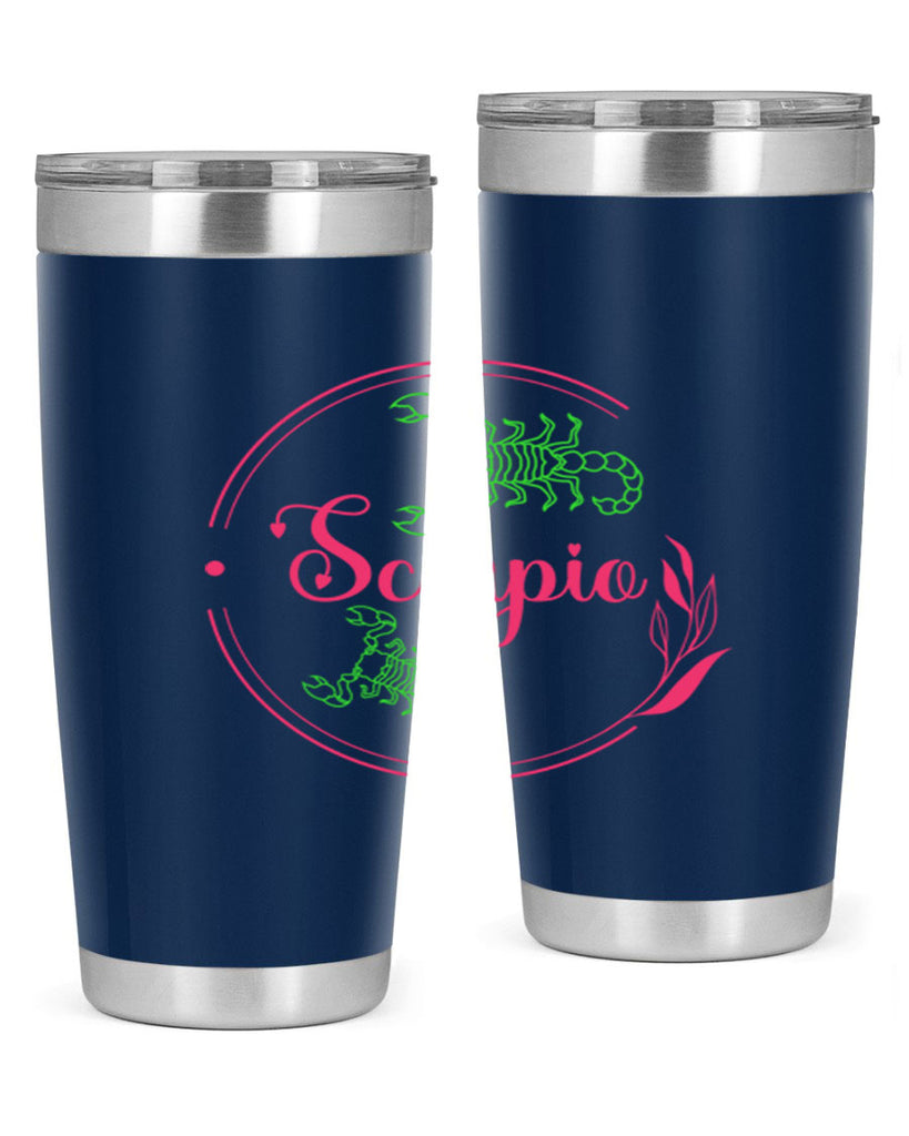 scorpio 437#- zodiac- Tumbler