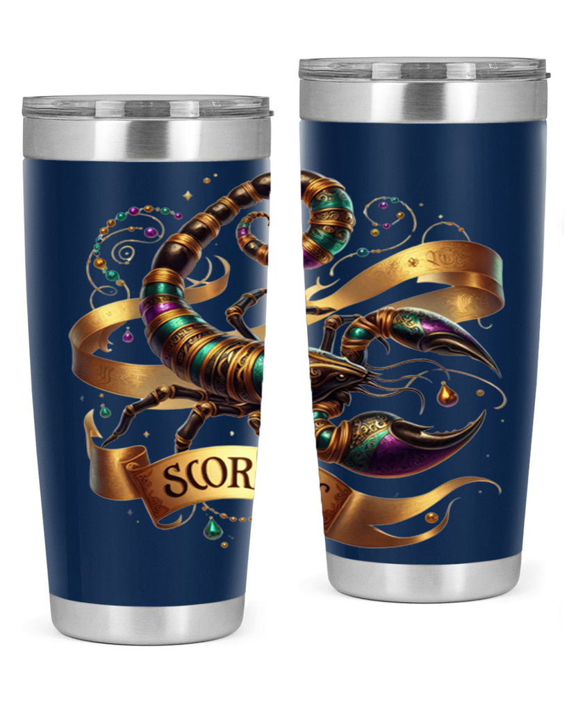 scorpio 459#- zodiac- Tumbler