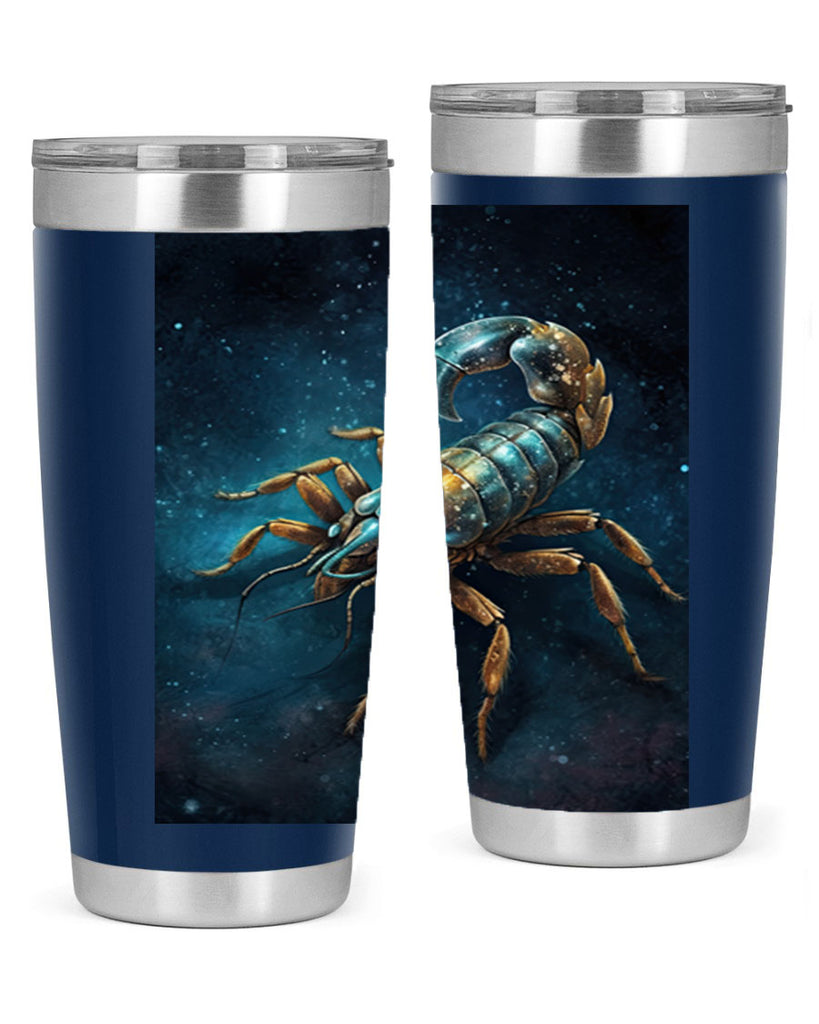 scorpio 46#- zodiac- Tumbler