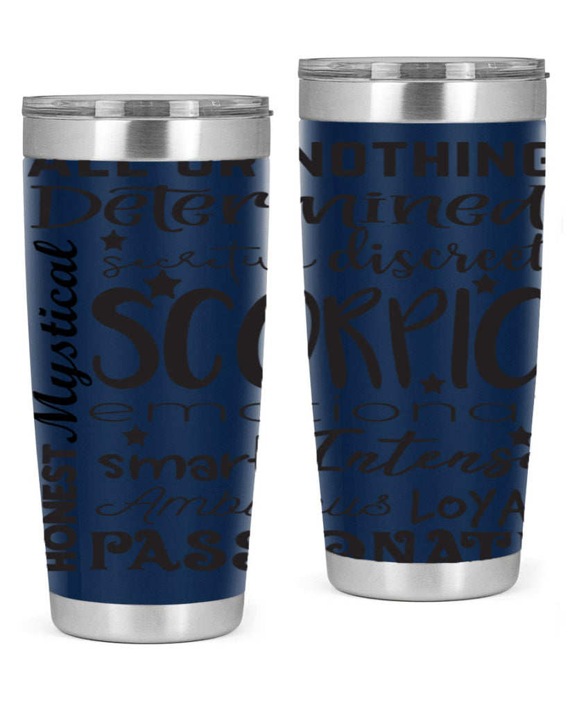 scorpio 572#- zodiac- Tumbler