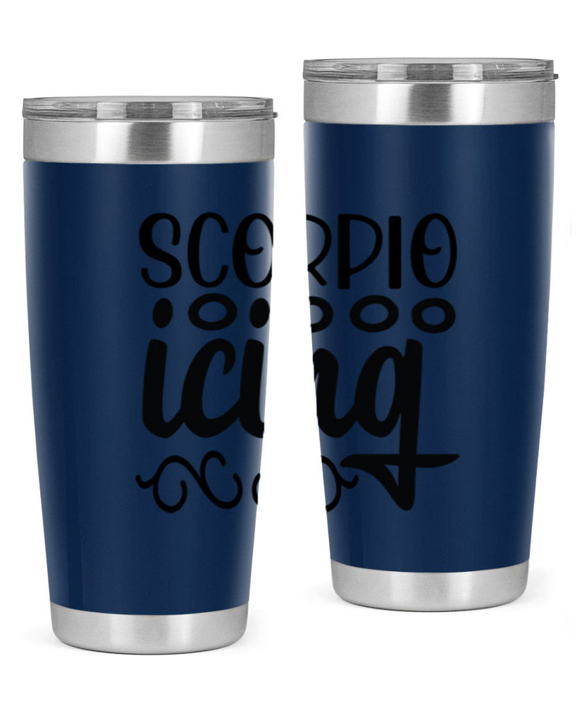 scorpio icing 441#- zodiac- Tumbler