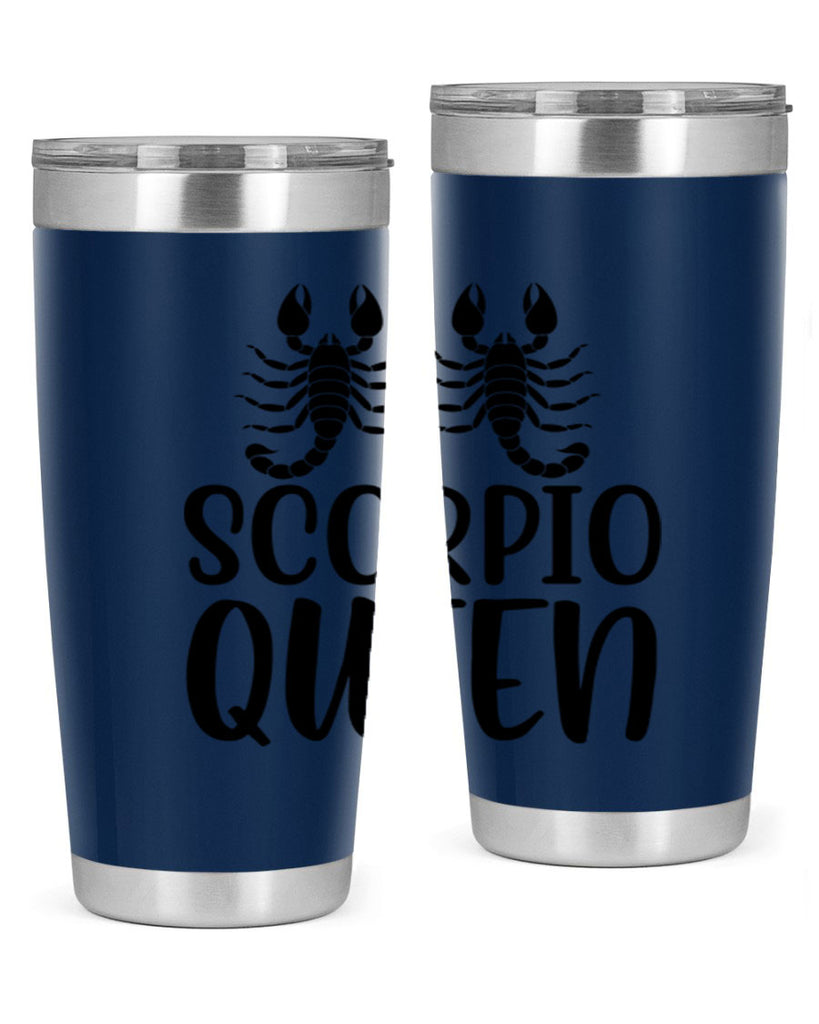 scorpio queen 446#- zodiac- Tumbler