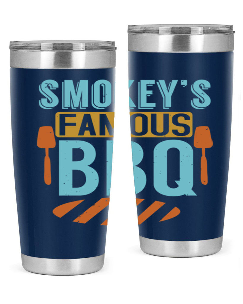 smokeys famous bbq 11#- bbq- Tumbler