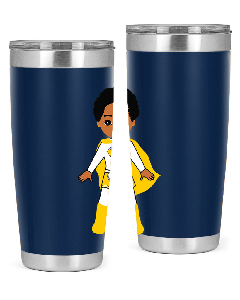 super kid 10#- black men - boys- tumbler