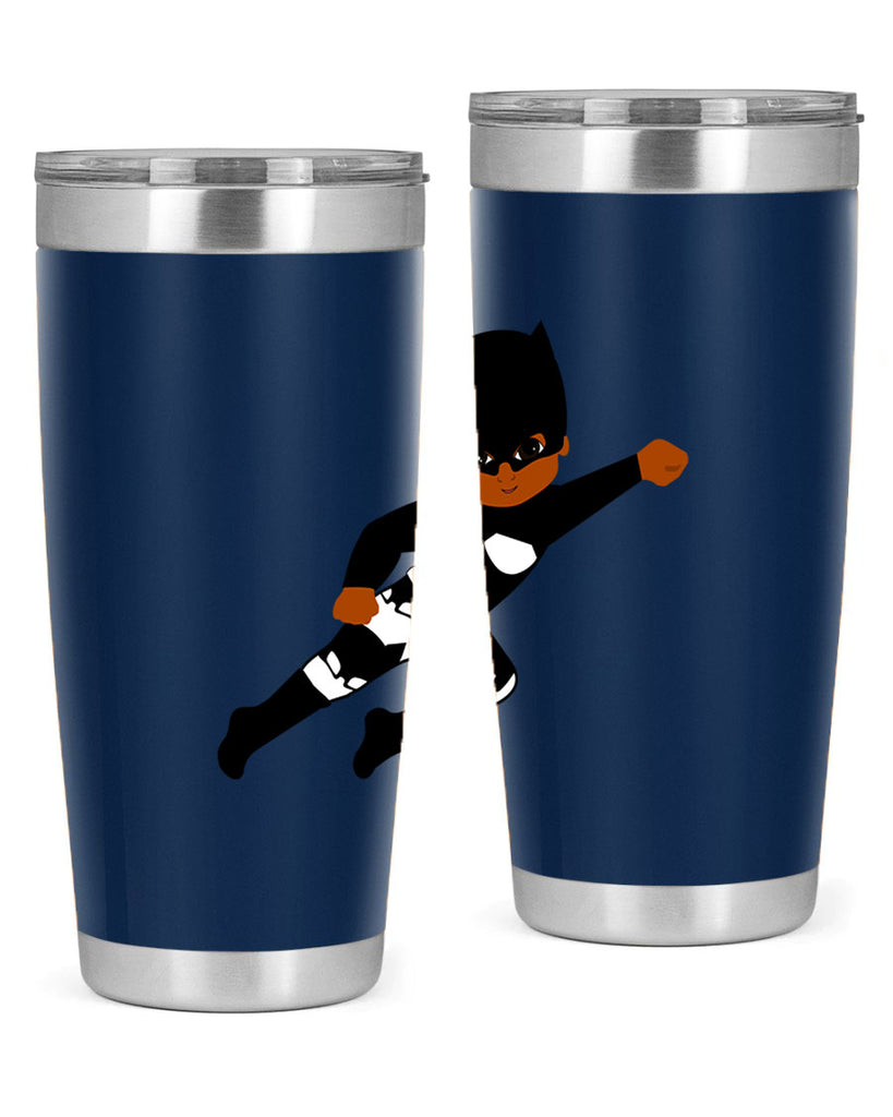super kid 13#- black men - boys- tumbler