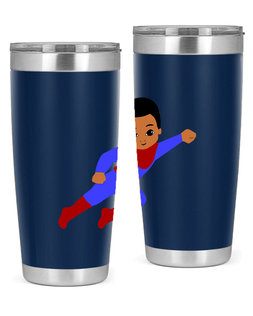 super kid 14#- black men - boys- tumbler