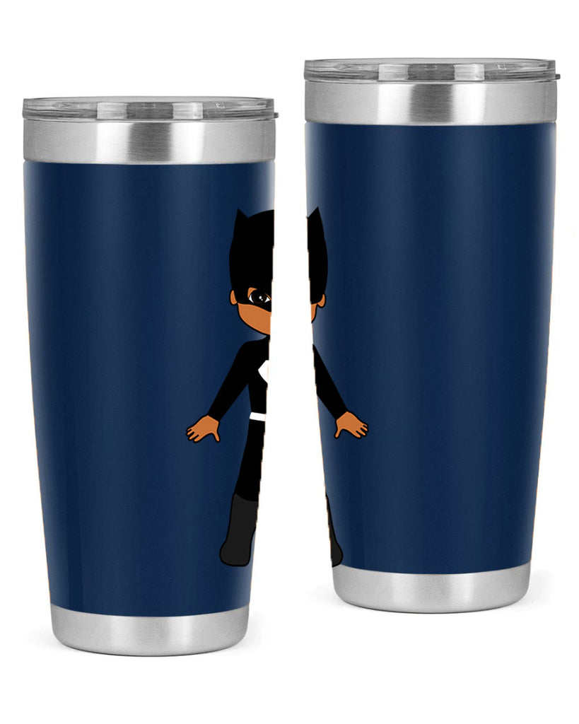 super kid 8#- black men - boys- tumbler