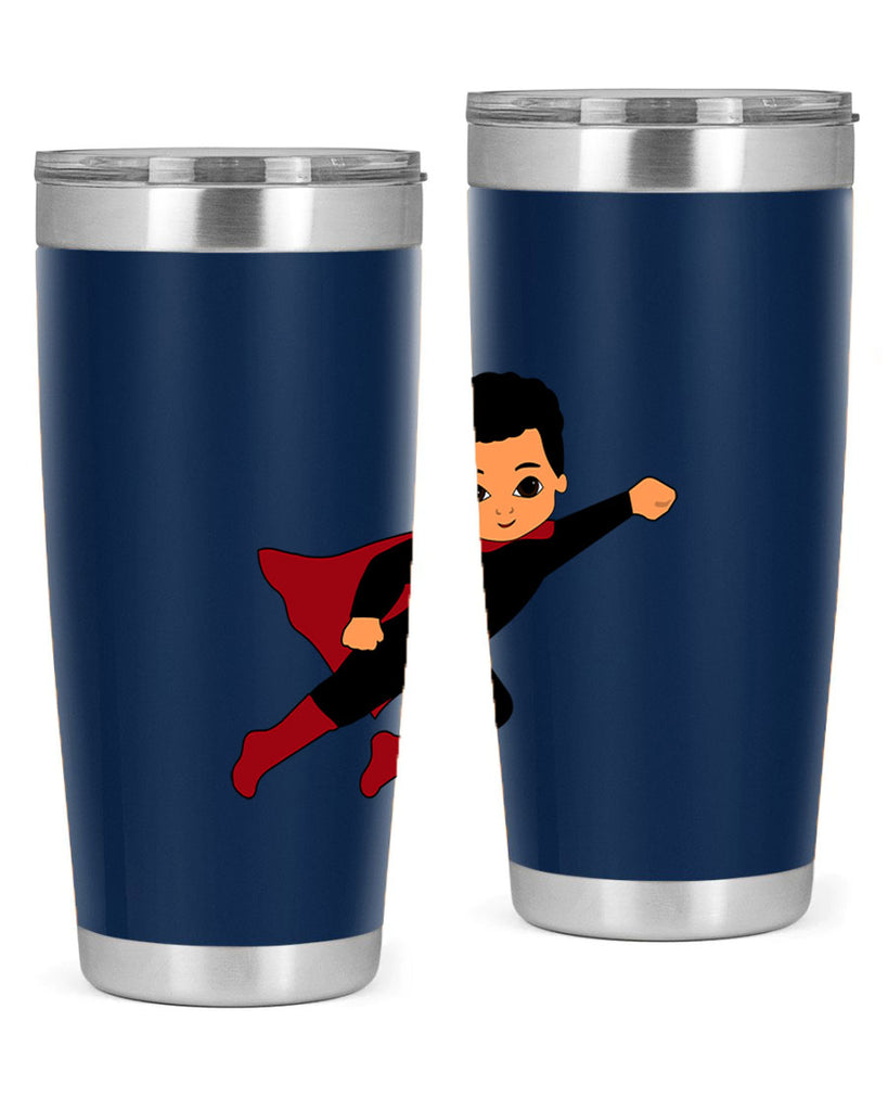 super kid 9#- black men - boys- tumbler