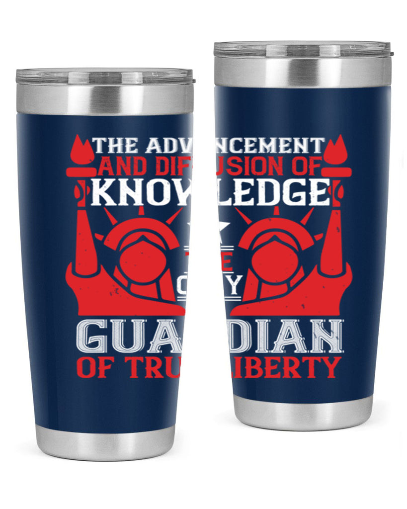 the advencement and diffusion of knowledge Style 190#- Fourt Of July- Tumbler