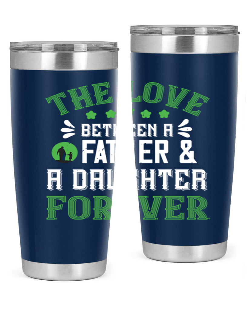 the love between father adoughter 5#- grandpa - papa- Tumbler